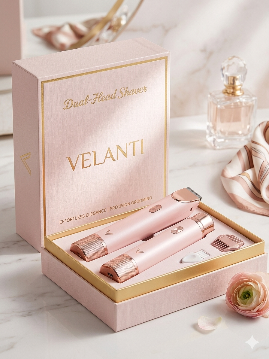 Velanti-Dual-head luxury shaver