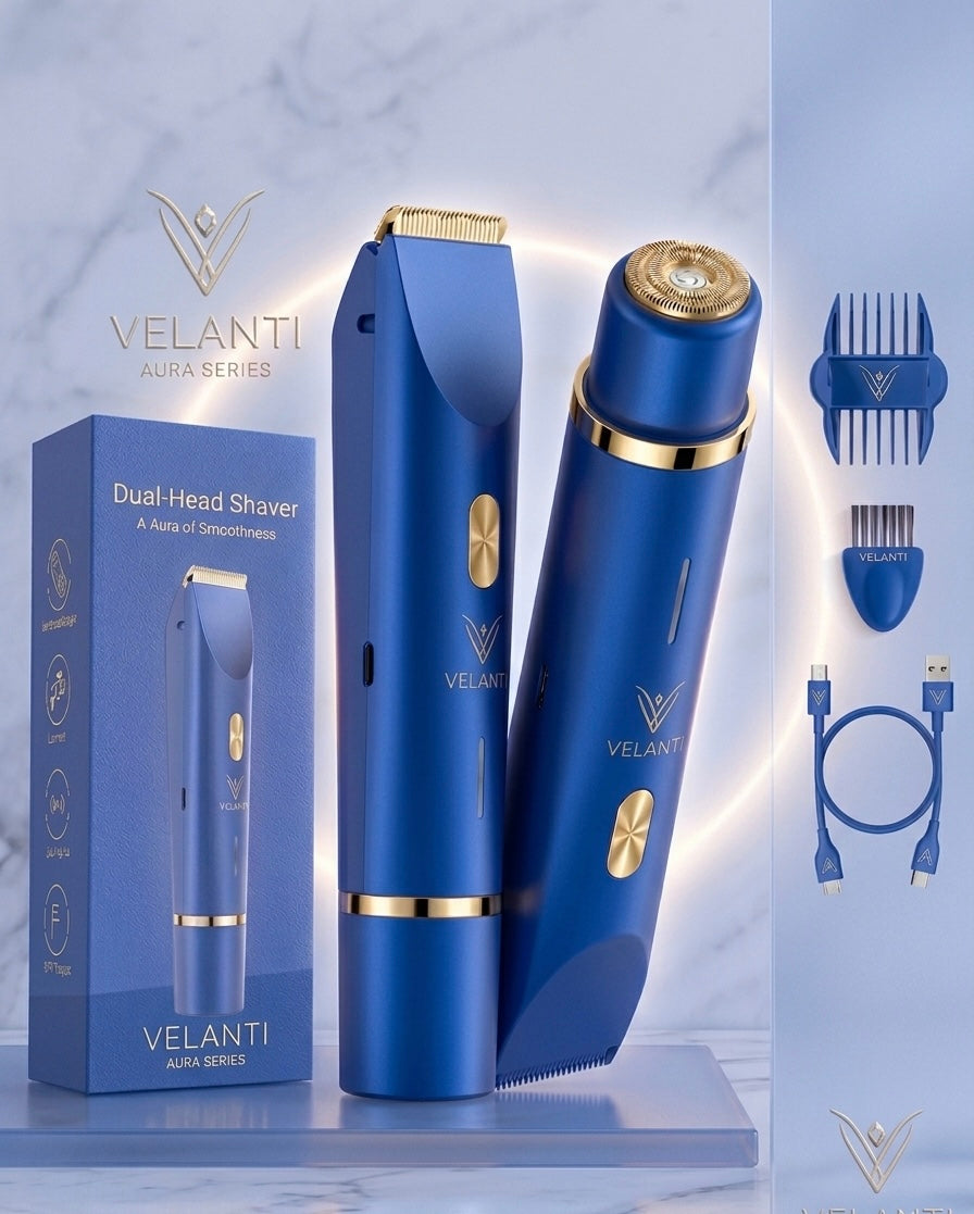 Velanti-Dual-head luxury shaver